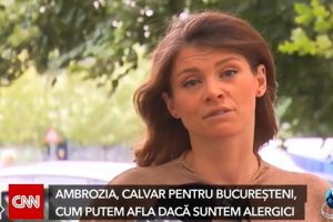 Ambrozia, Calvar pentru bucuresteni